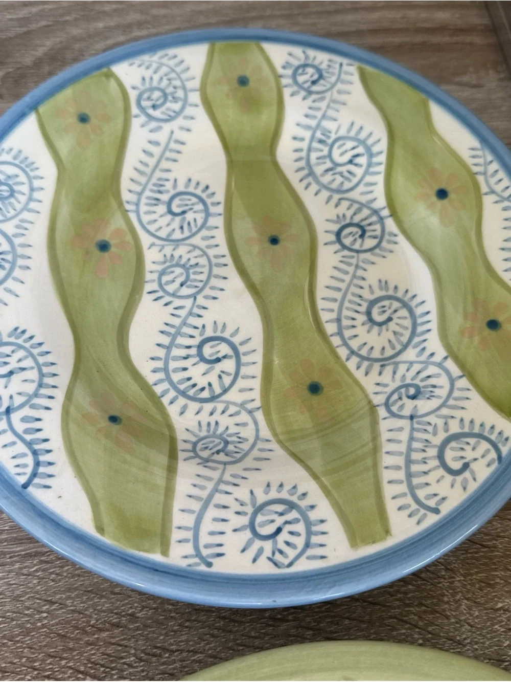 Pottery Barn Allegra Salad Plates 8.5